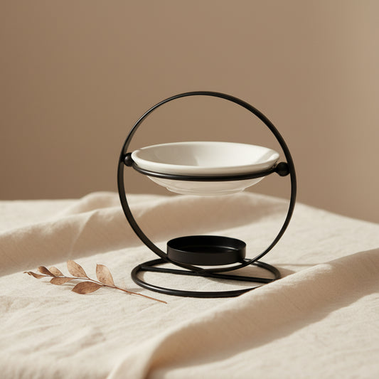 Ceramic & Metal Round Stand