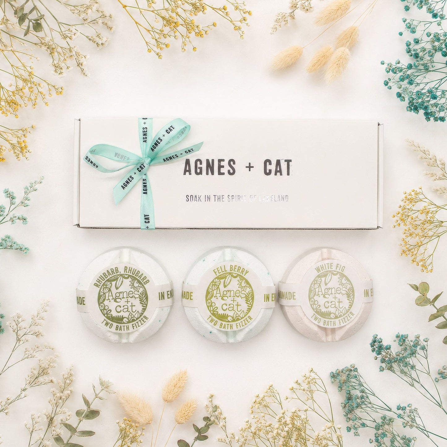 Agnes + Cat - Berry & Fig Bath Fizzer Gift Set