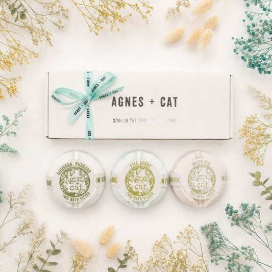 Agnes + Cat - Berry & Fig Bath Fizzer Gift Set