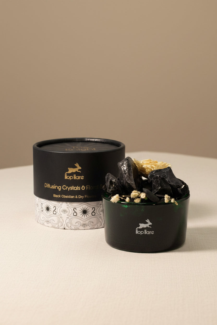 Hop Hare Diffusing Crystals & Floral Set - The King