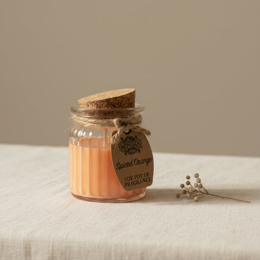 Spiced Orange Soy Pot of Fragrance Candles