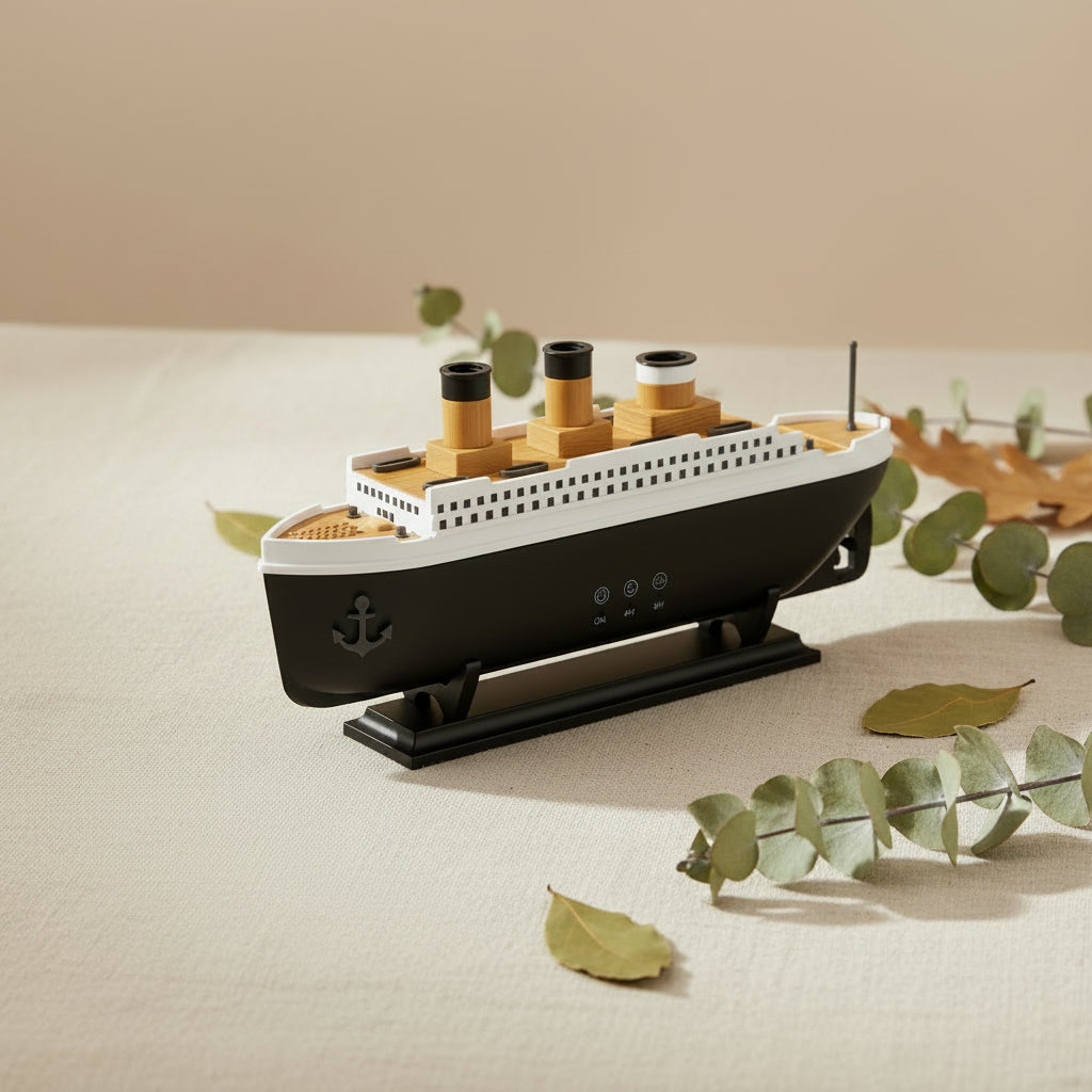 Ship Model Puff Effect Aroma Diffuser