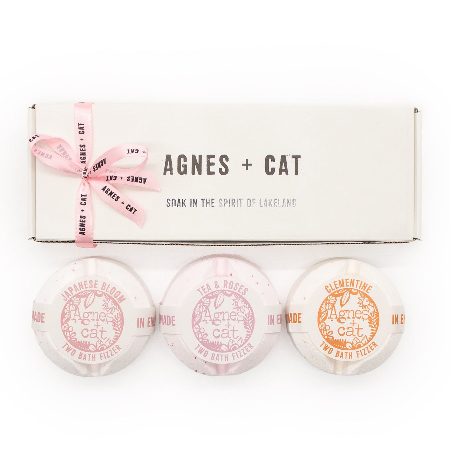 Agnes + Cat - Floral & Citrus Bath Fizzer Gift Set