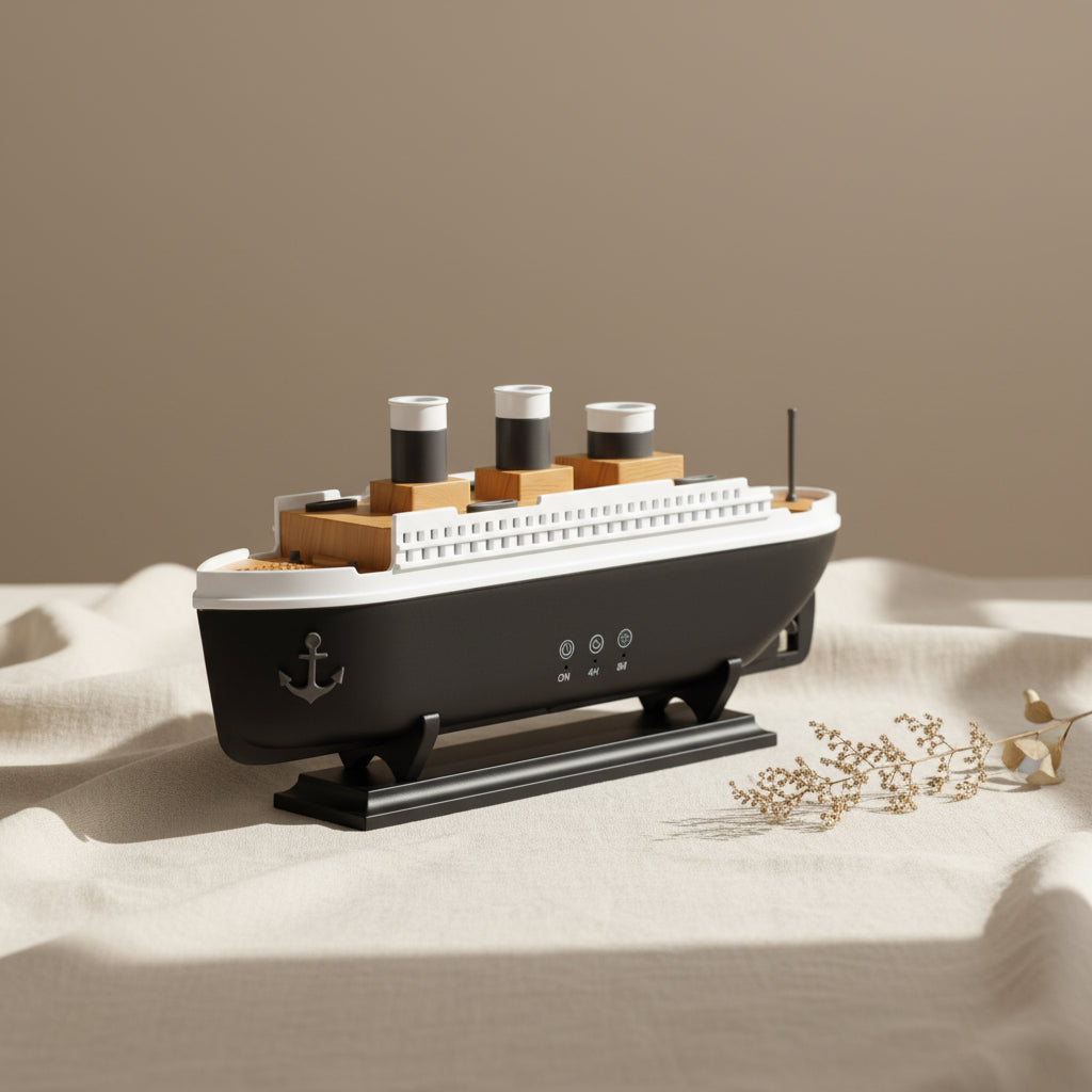 Ship Model Puff Effect Aroma Diffuser