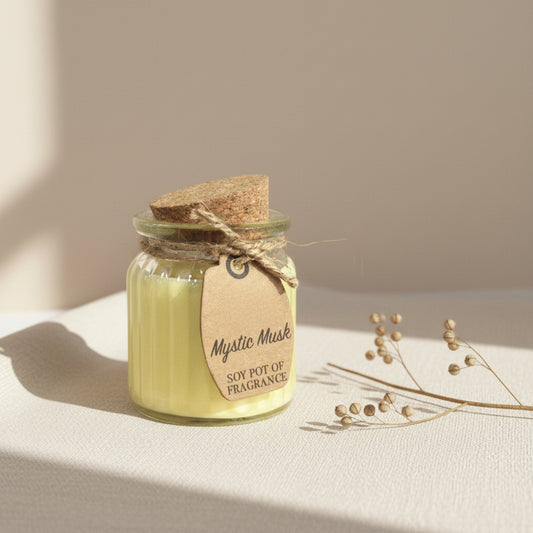 Mystic Musk Soy Pot of Fragrance Candles