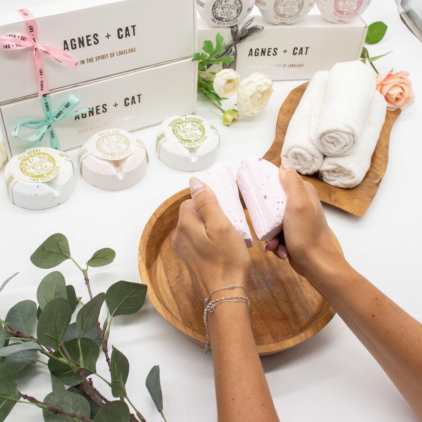 Agnes + Cat - Floral & Citrus Bath Fizzer Gift Set