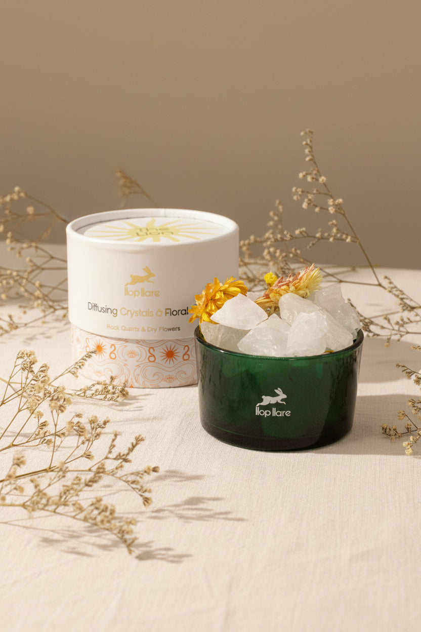 Hop Hare Diffusing Crystals & Floral Set - The Lion