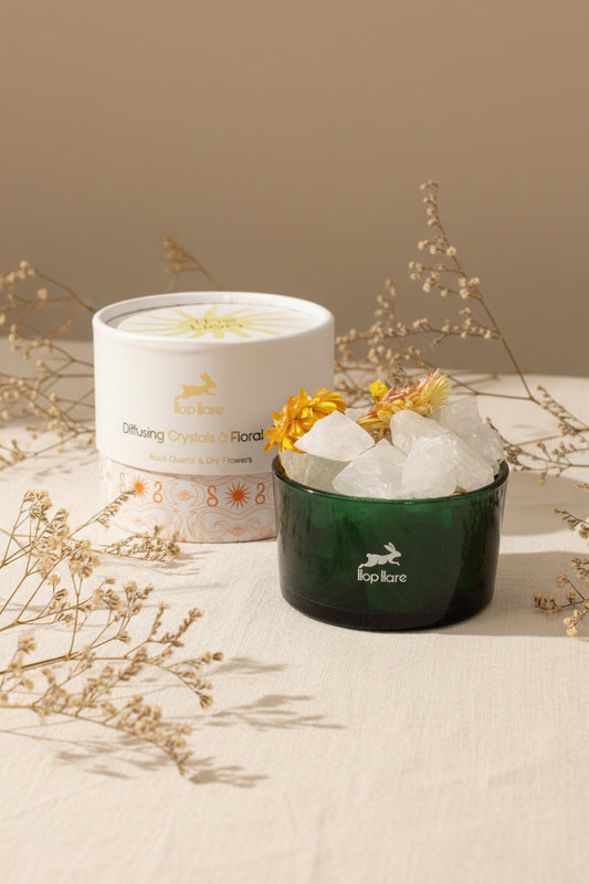 Hop Hare Diffusing Crystals & Floral Set - The Lion